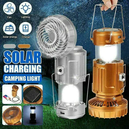 (🔥🎁2024 Hot Sale🎁) 6 in 1 Portable Solar LED Camping Lantern