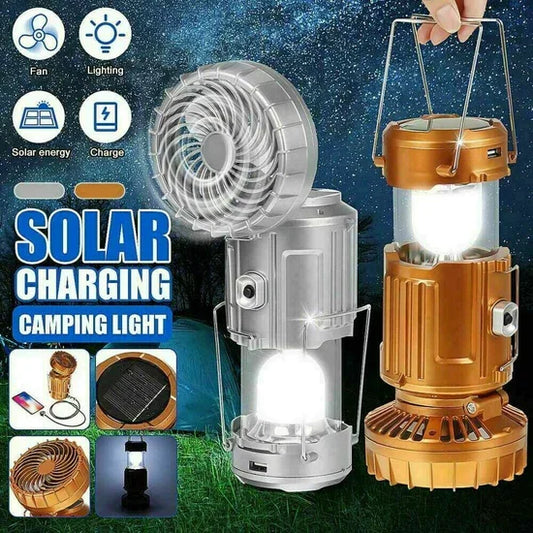 (🔥🎁2024 Hot Sale🎁) 6 in 1 Portable Solar LED Camping Lantern
