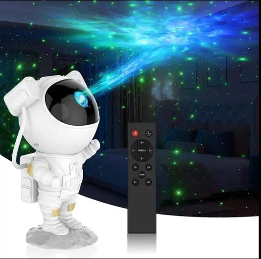 LED Astronaut Cloud Projector Light Starry Sky Baby Lamp Star LED Night Light Factory Wholesale Remote Control Laser Projector