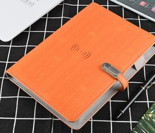 Notebook with Powerbank U-Disk Wireless Charging Business Gift Set