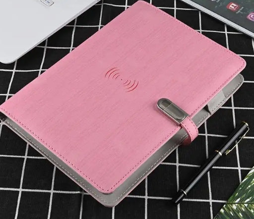 Notebook with Powerbank U-Disk Wireless Charging Business Gift Set