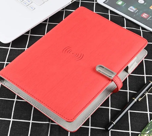 Notebook with Powerbank U-Disk Wireless Charging Business Gift Set