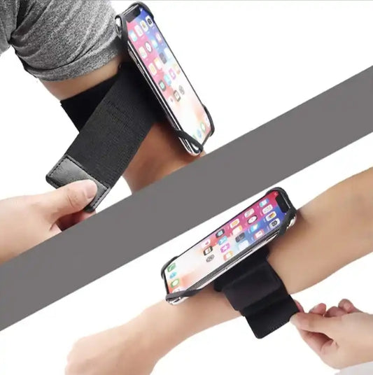 Wrist phone holder running travel outdoor cycling wrist phone holder suitable for mobile phones