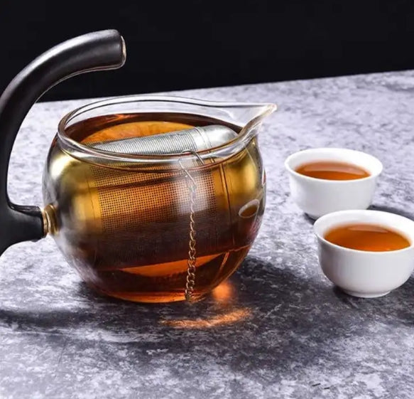 316 stainless steel tea maker tea spices seasoning ball filter teapot fine mesh coffee filter tea set kitchen accessories tea filter fine mesh tea spice filter coffee filter tea set accessories