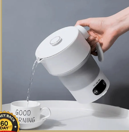 Folding electric kettle household kettle insulation integrated fully automatic mini small travel portable