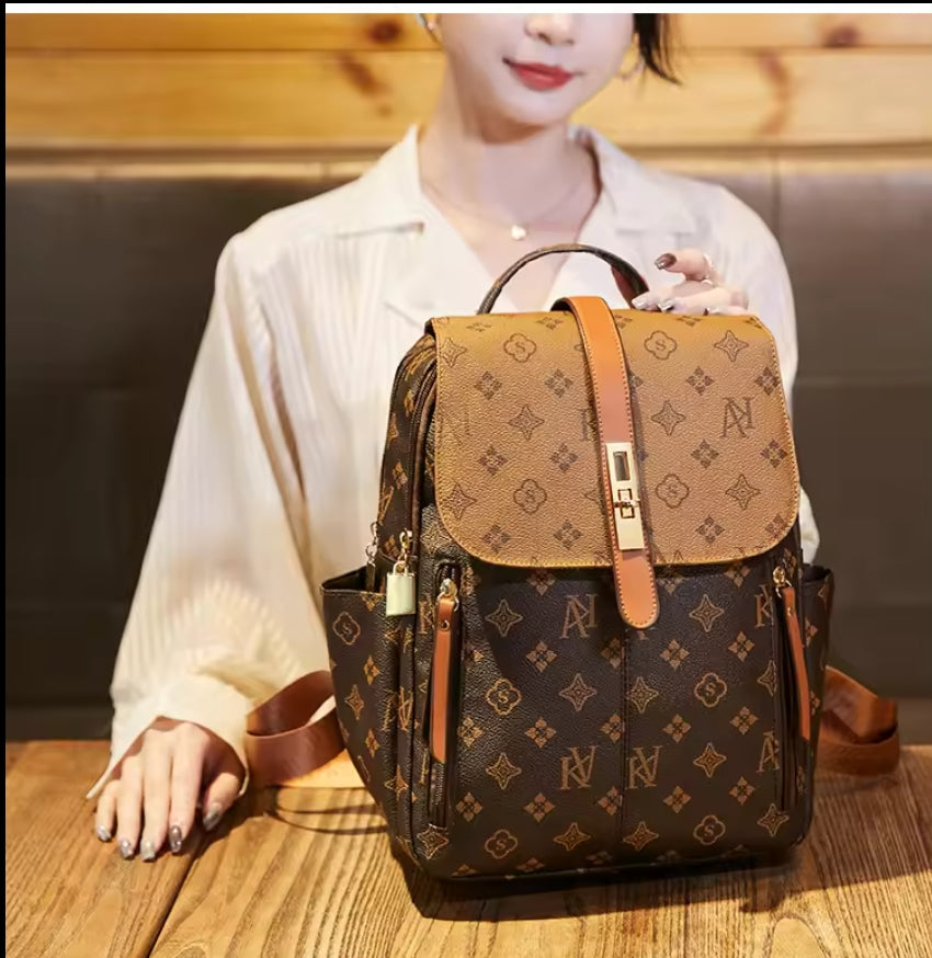 Mochilas Mujer Mcm Brand Luxury Backpack Bag For Women