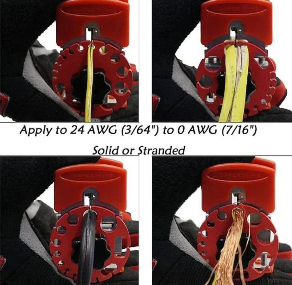 Cable stripper manual quick stripper