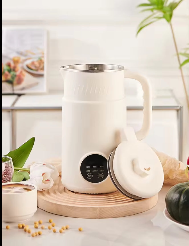 Classical Style 1200ml Capacity Auto Soy Bean Maker Stainless Steel Soybean Milk Machine