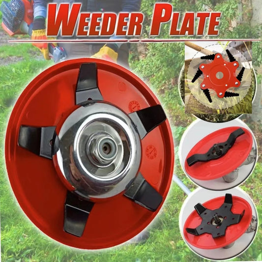 Multi-functional amphibious weeding device+Six-Leaf Blades（Special note: This product does not contain a machine）