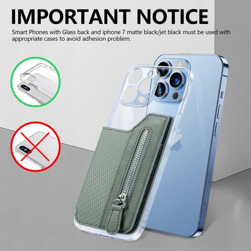 (🎁2024 Hot Sale🎁💦) Multifunctional adhesive Phone Wallet Card Holder