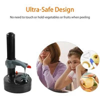 Multifunction Peeler Vegetable Kitchen Tools Blades Potato Apple Peeler Electric Automatic Fruits Peeler