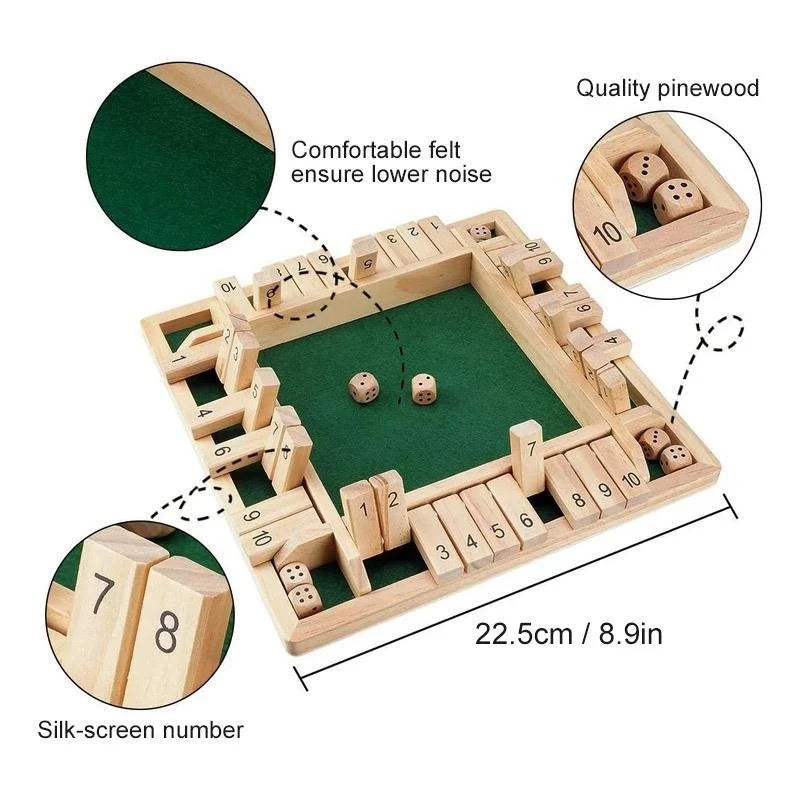 🎄Hot Sales🧩Best Family Toys👍Wooden Board Game