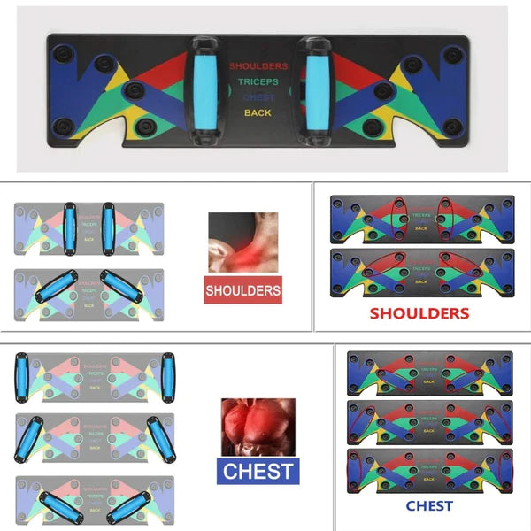 Multi-Functional Foldable Push up Fitness Board