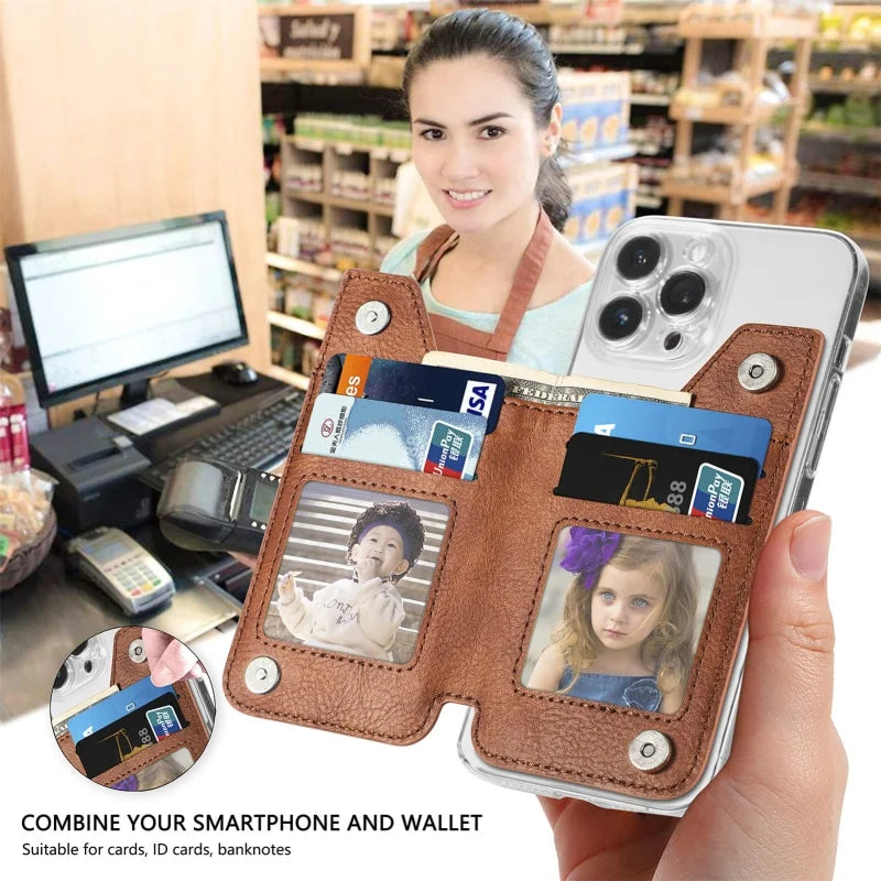 (🎁2024 Hot Sale🎁💦) Multifunctional adhesive Phone Wallet Card Holder