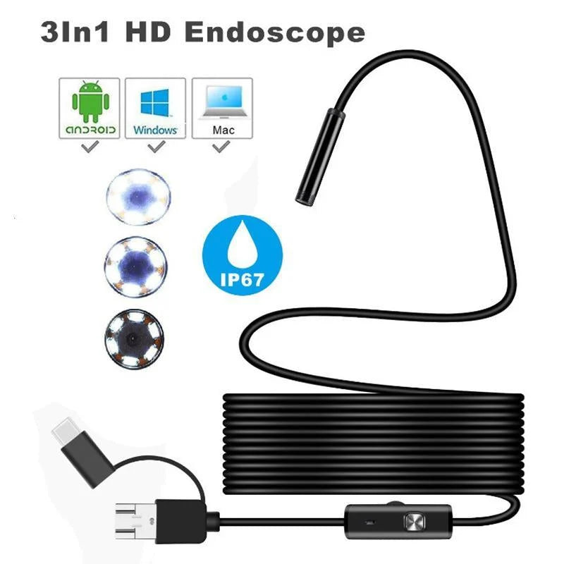 (🎁2024- Hot Sale🎁)🔥  OFF-USB Endoscope ( Universal across all platforms )