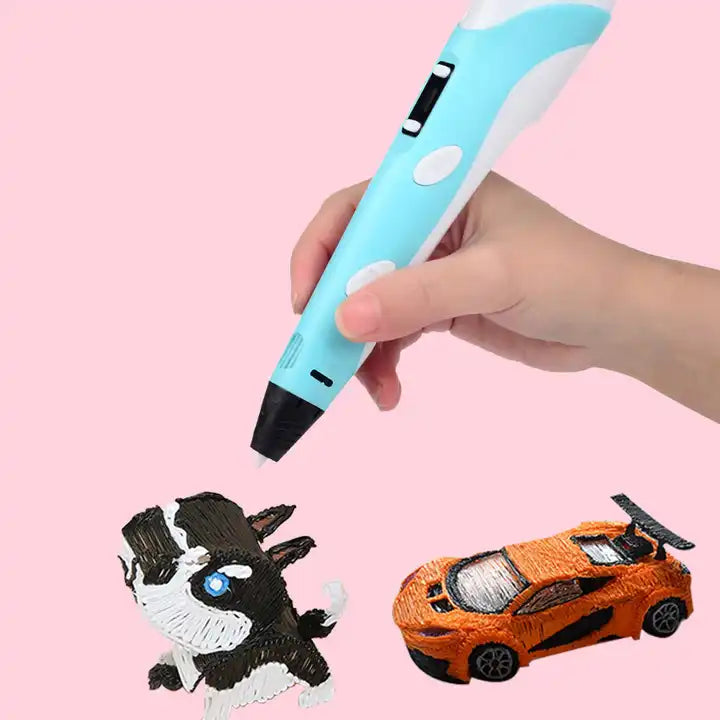 Hot Selling 3D Pen Fun Pattern New Painting Printer Printing 3D Plastic Crafts 3D Printer Crezreemeter™ | 3D Printer