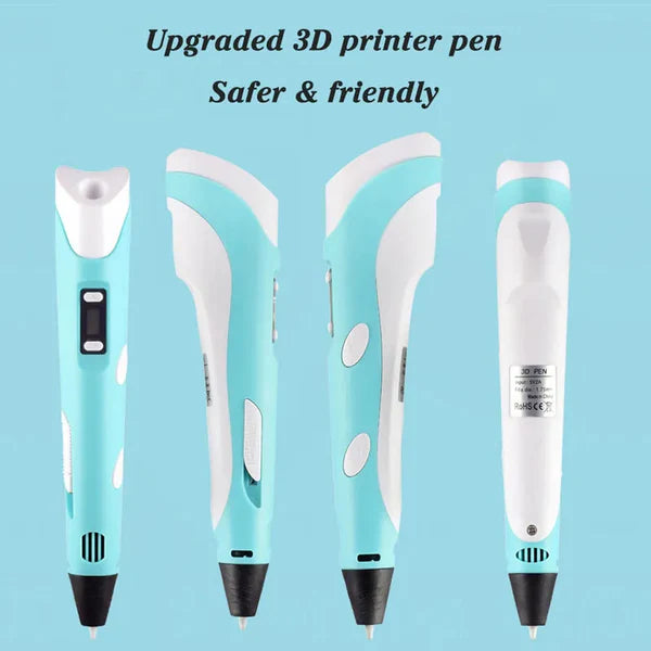 Hot Selling 3D Pen Fun Pattern New Painting Printer Printing 3D Plastic Crafts 3D Printer Crezreemeter™ | 3D Printer