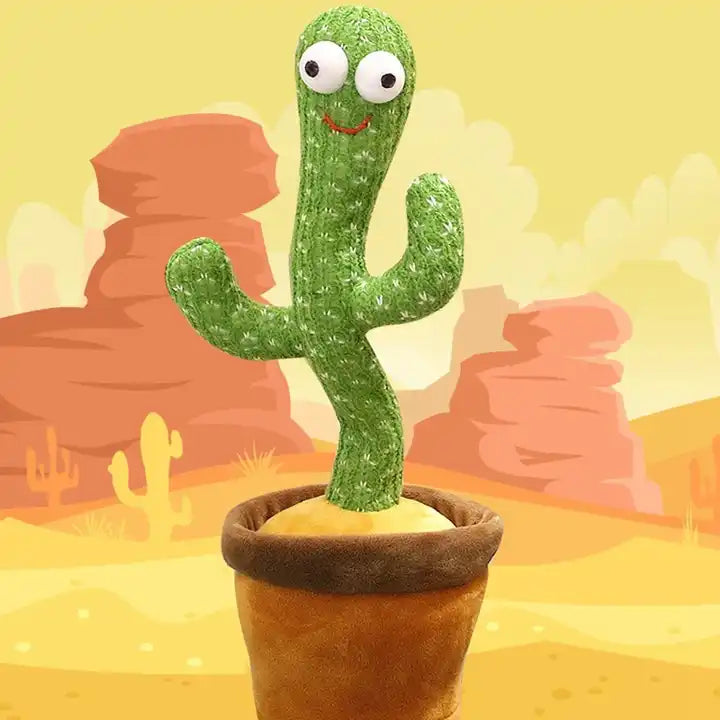 Hot Selling Plush Toy Singing Gift for Kids Funny Dancing Cactus Plush Toy Kids Cactus, Talking Cactus Toy