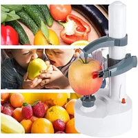 Multifunction Peeler Vegetable Kitchen Tools Blades Potato Apple Peeler Electric Automatic Fruits Peeler