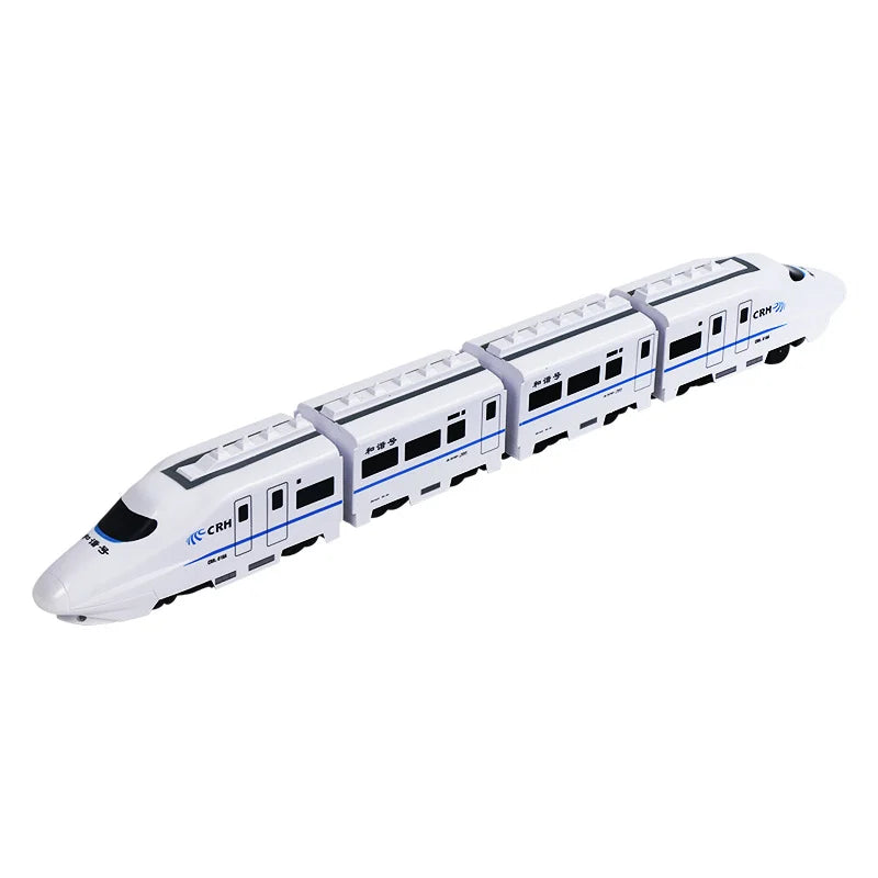 🔥Remote control version electric universal simulation high-speed rail Harmony train toy