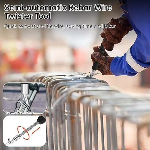 (🔥HOT SALE NOW ) - Semi-Automatic Rebar Tying Machine