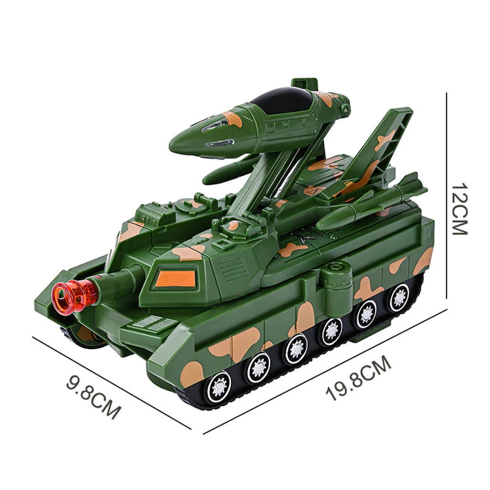 💝🤩Kids Deformation Tank Toy with Lighting & Music🎮